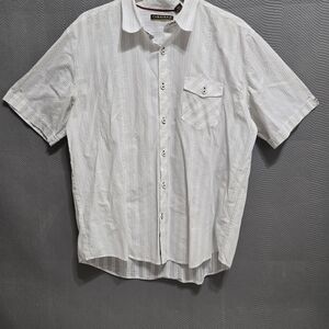 Cubavera White Dress Shirt Short Sleeve Classic